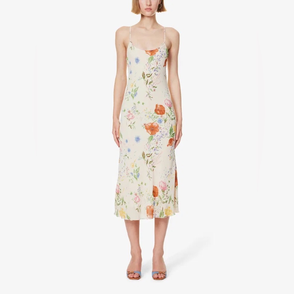 Reformation Floral Print Maxi Dress